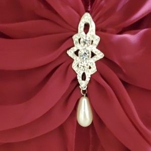 Bromley Gown, Black/Apricot Two Tone Vining Buds